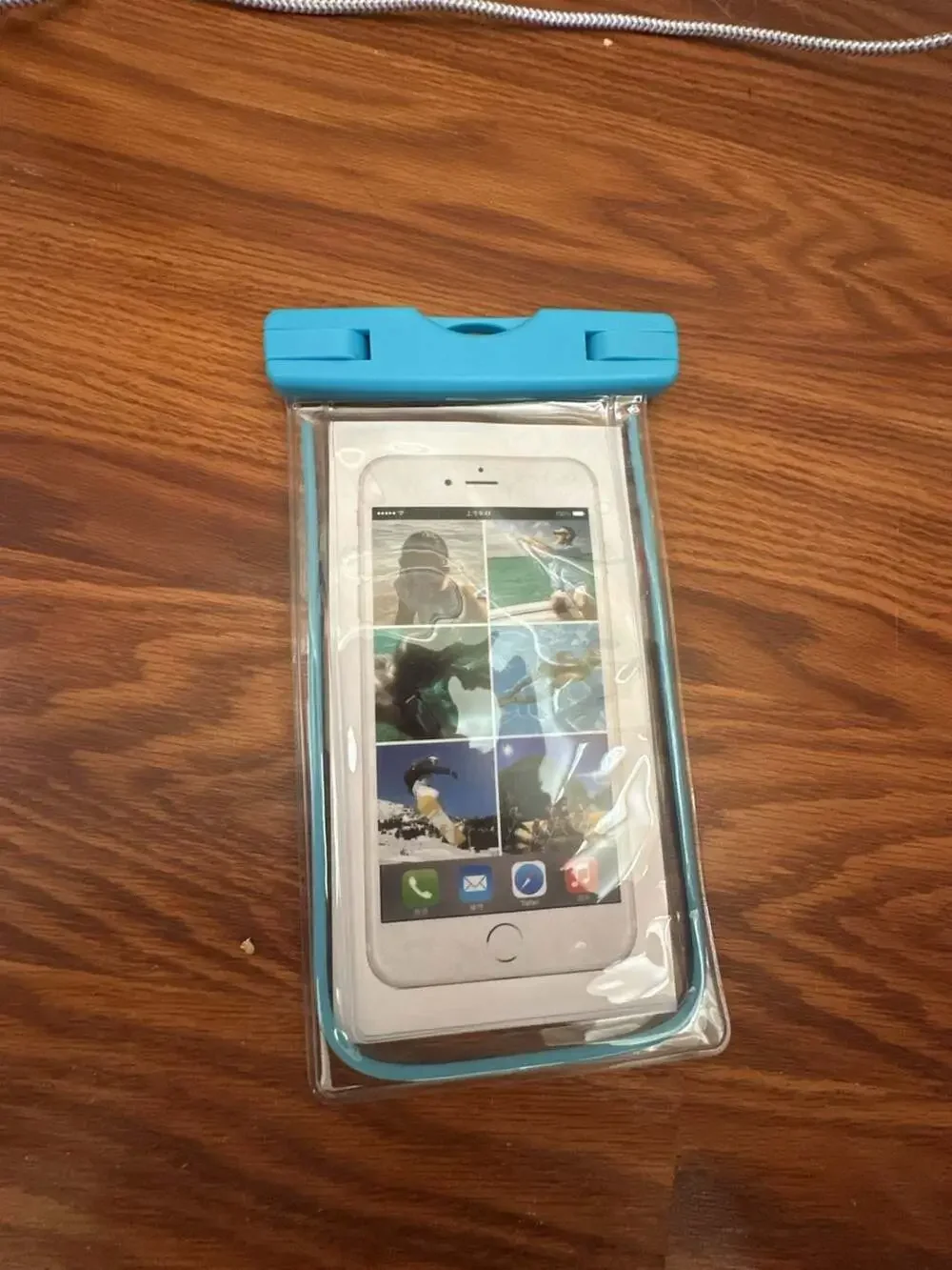 Universal Waterproof Phone Pouch Dry Bag - Sky Blue